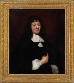 18th-Century Dutch School, Portrait Of A 17th-Century Cleric, Oil Painting 