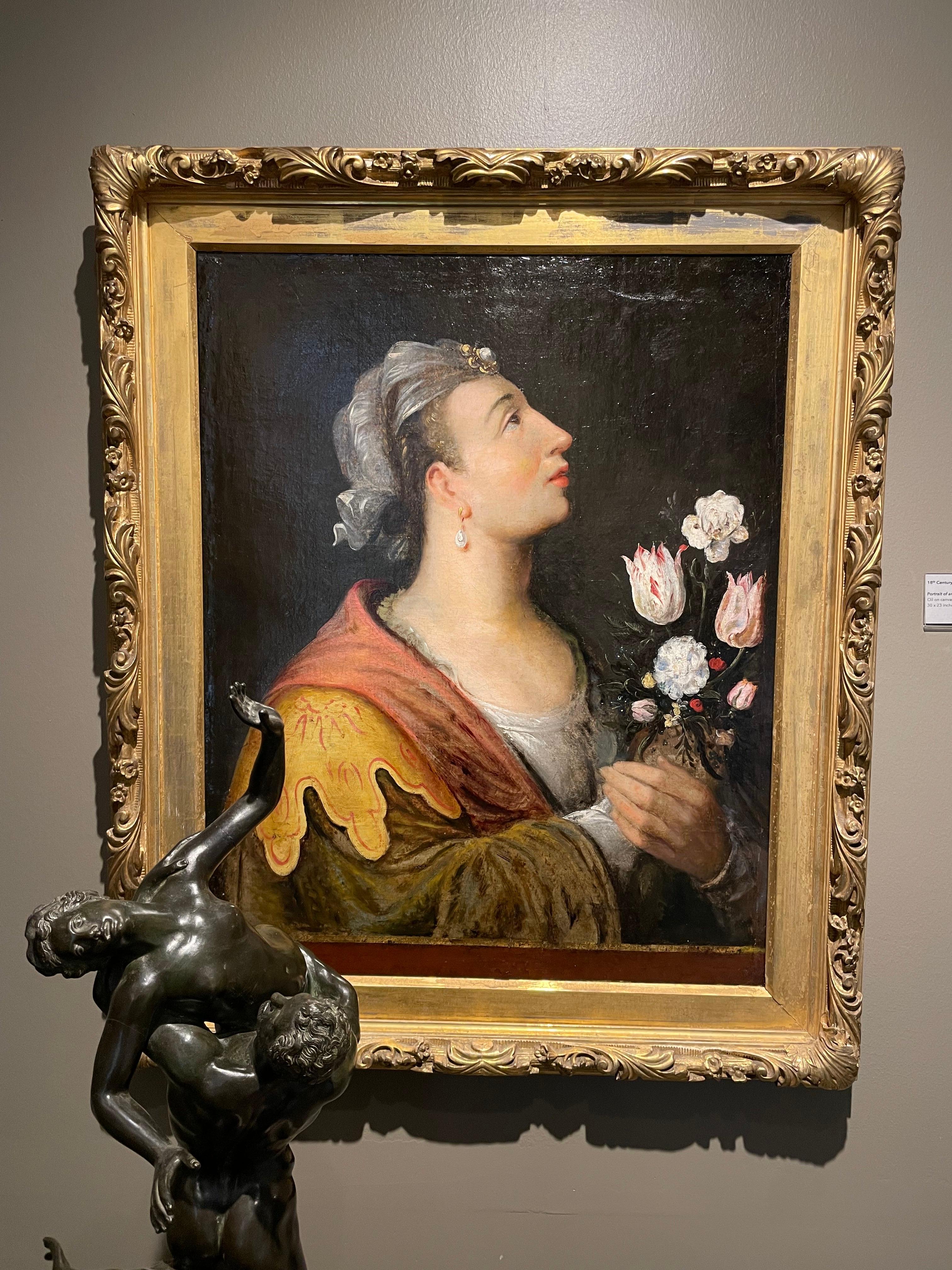 Scuola francese del XVIII secolo
Ritratto di un'attrice
Olio su tela
30 x 23 pollici
36 x 30 pollici, incorniciato