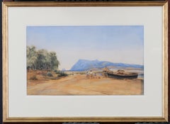 Used 18th Century French School , South American Landscape, Brazil.