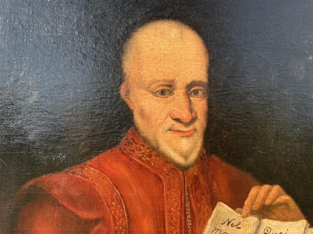 Pintor italiano de la Ilustración - Pintura de figuras del siglo XVIII - Retrato - Italia en venta 2