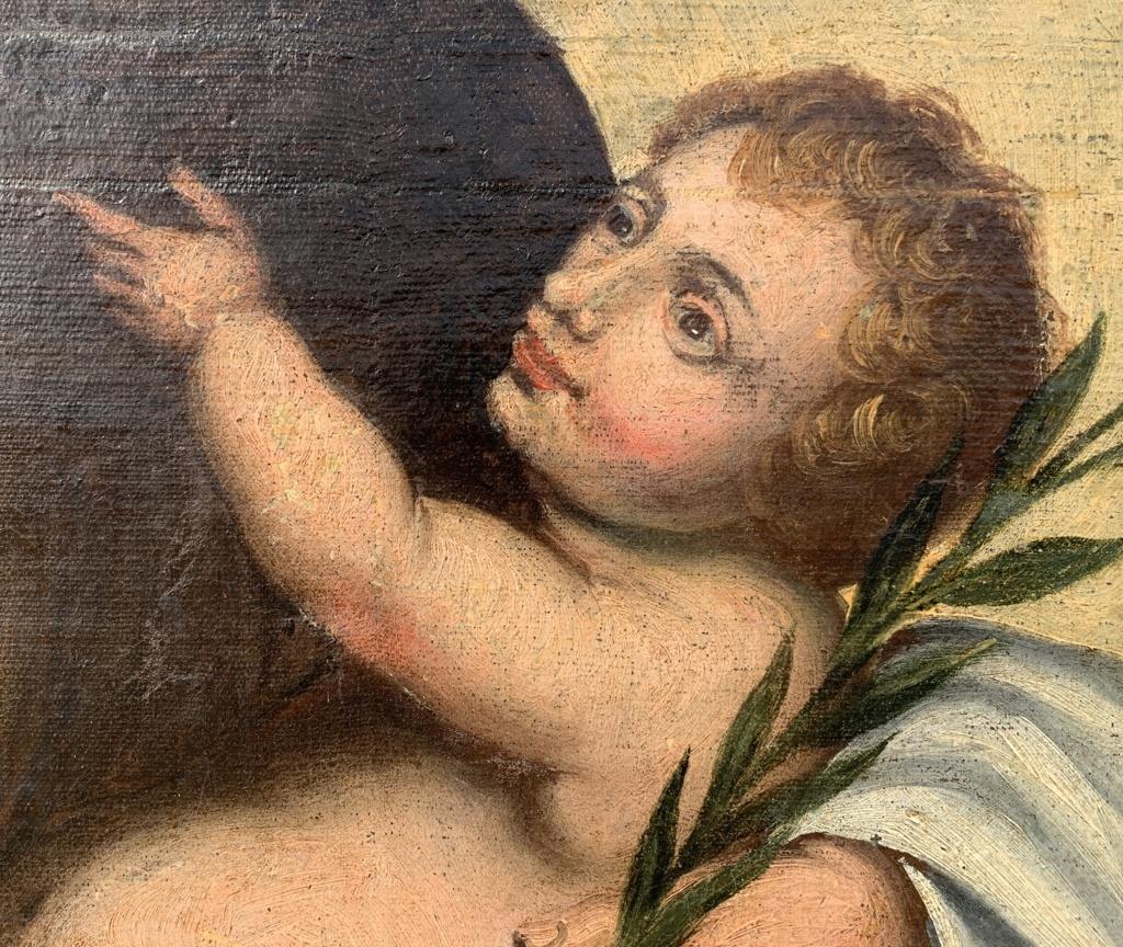 18th century Italian figure painting - Saint Anthony of Padua with Child 2