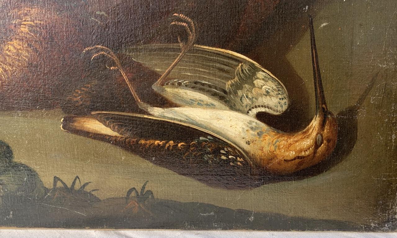 18th century Italian still life painting - Birds figures - oil on canvas Animal 2