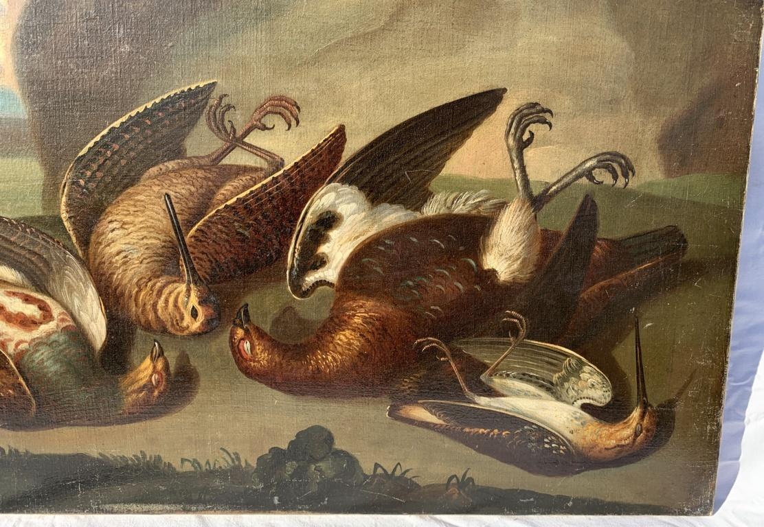 still life painting animals