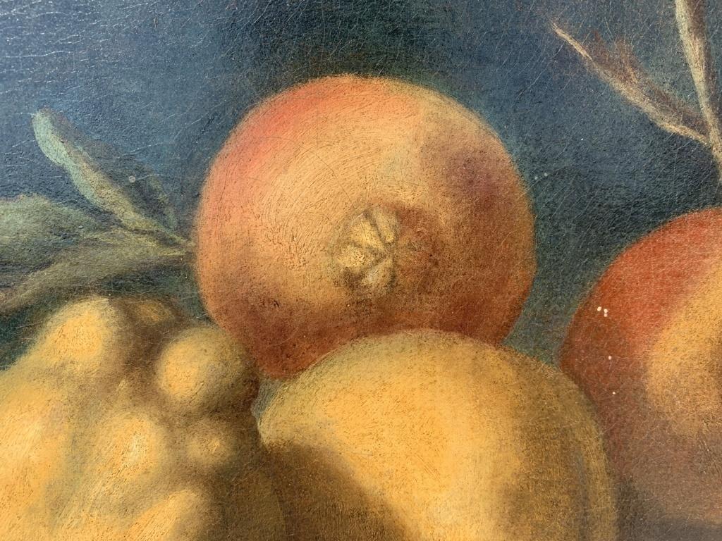 18th century Italian Still Life painting - Lemons  - Oil on canvas Italy 3