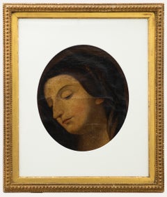 18th Century Oil - Head Study of a Lady