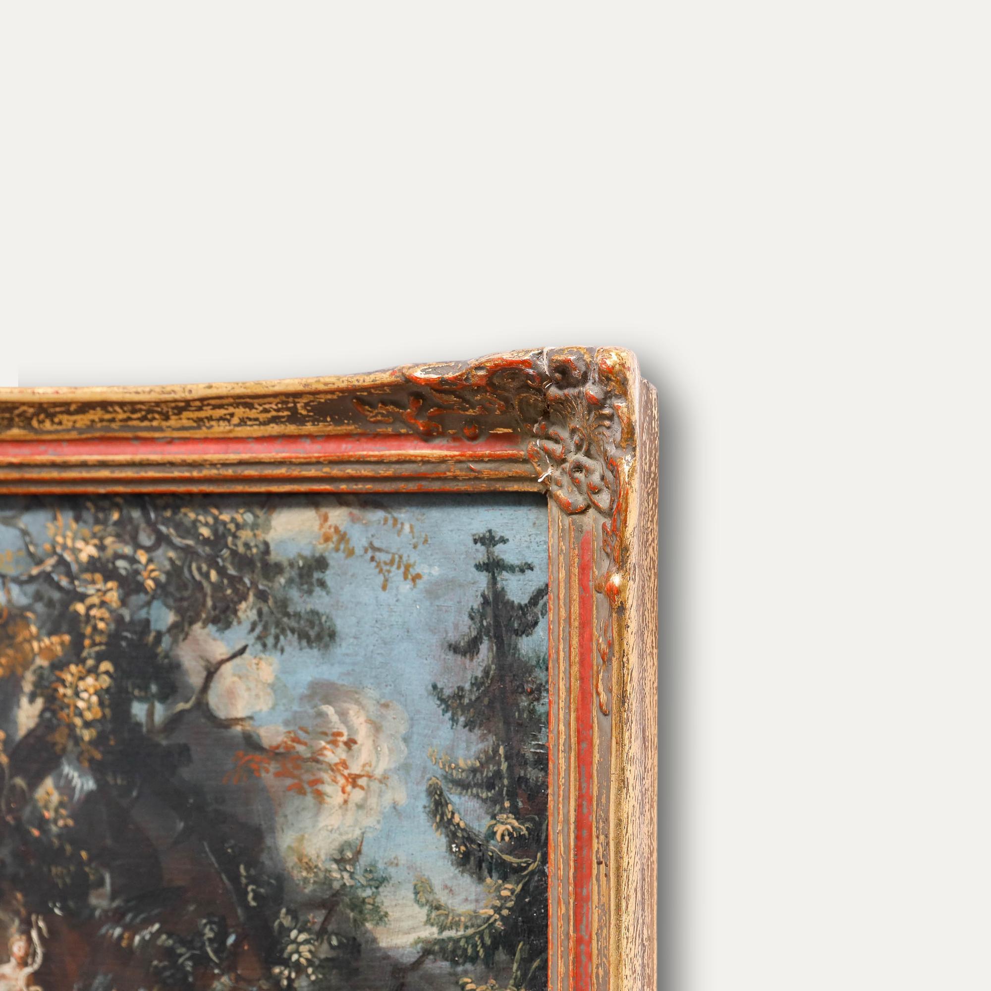18th Century Oil - John The Baptiste For Sale 1