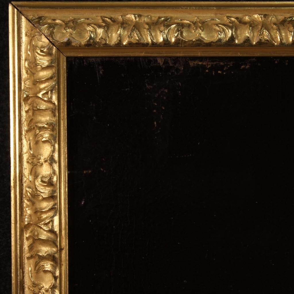 18. Jahrhundert Öl auf Leinwand Spanisch religiöse Malerei Jungfrau mit Christus, 1750 im Angebot 7