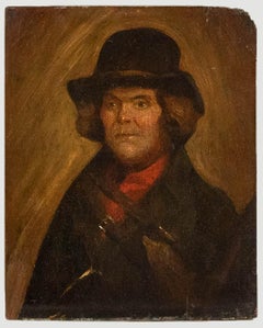 Antique 18th Century Oil - Portrait of a Man