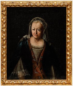 18th Century Oil - Portrait of a Noblewoman