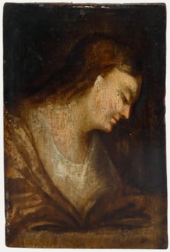 18th Century Oil - Portrait of Mary Magdalene
