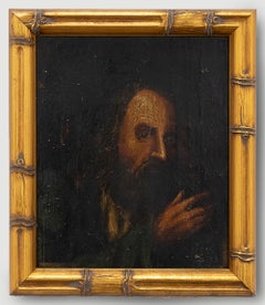 18th Century Oil - Religious Man