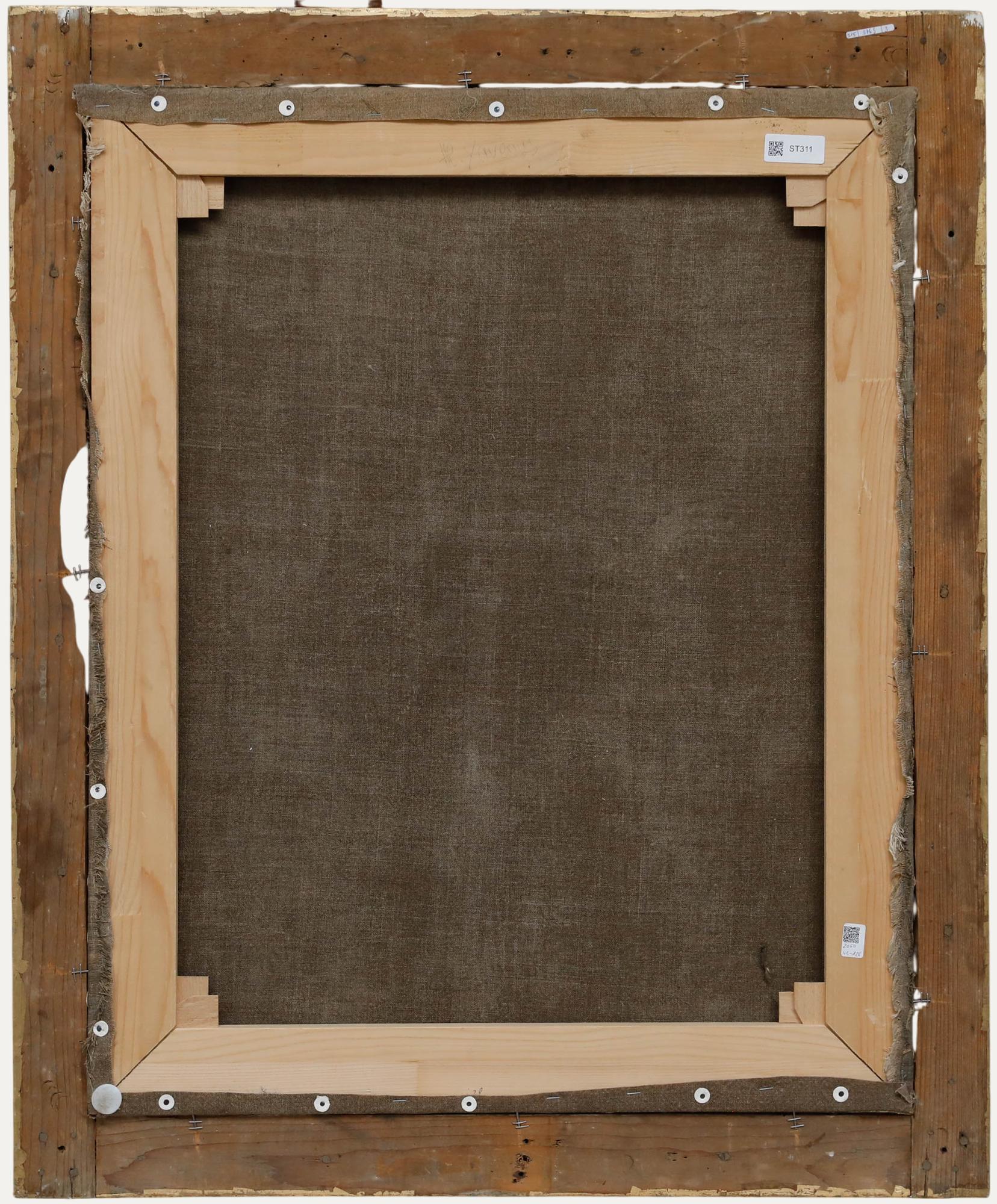 Huile du 18e siècle - Saint Aloysius Gonzaga - Noir Figurative Painting par Unknown