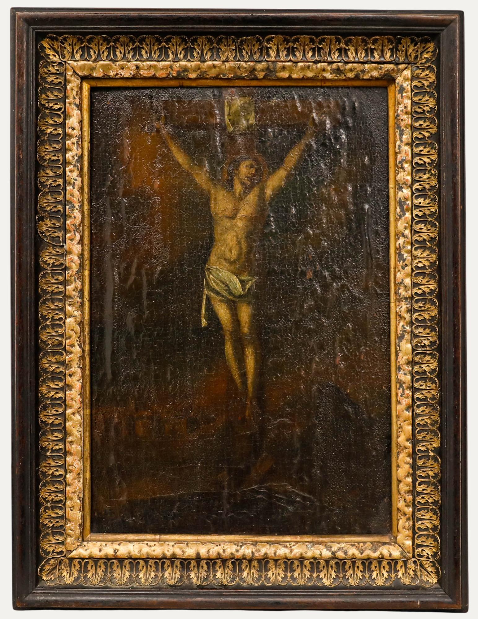 Ölgemälde des 18. Jahrhunderts – Die Kreuzigung