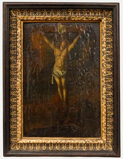 Ölgemälde des 18. Jahrhunderts – Die Kreuzigung