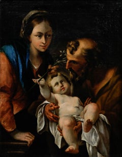 18th Century Oil - The Holy Family