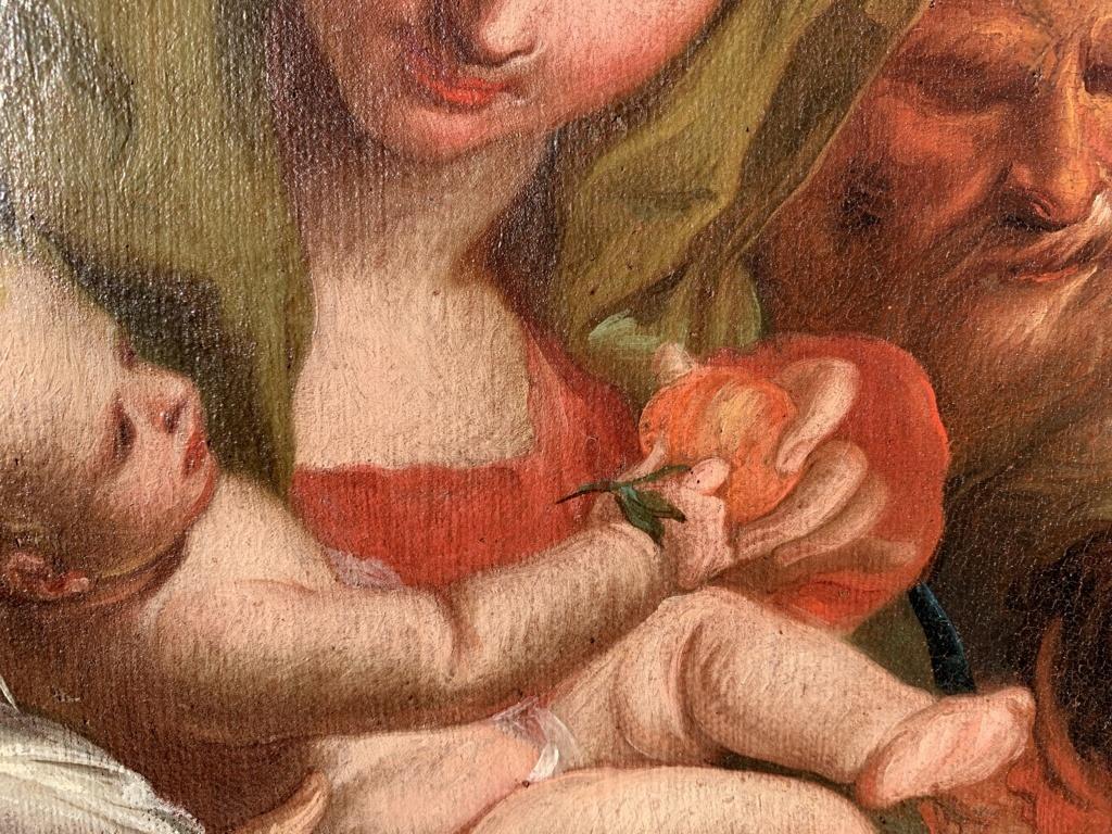 18th century Venetian figure painting - Virgin Child - Oil Canvas Tiepolo Venice 14