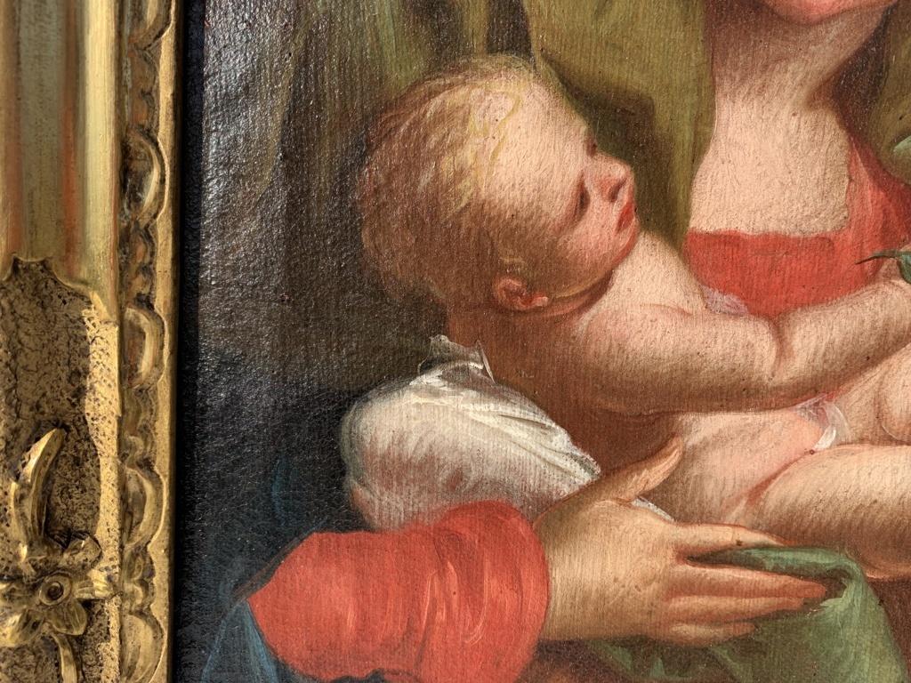 18th century Venetian figure painting - Virgin Child - Oil Canvas Tiepolo Venice 3