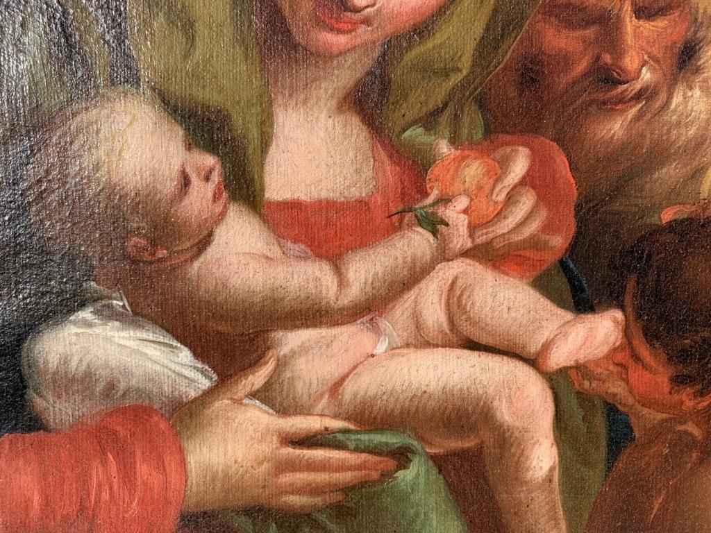 18th century Venetian figure painting - Virgin Child - Oil Canvas Tiepolo Venice 4