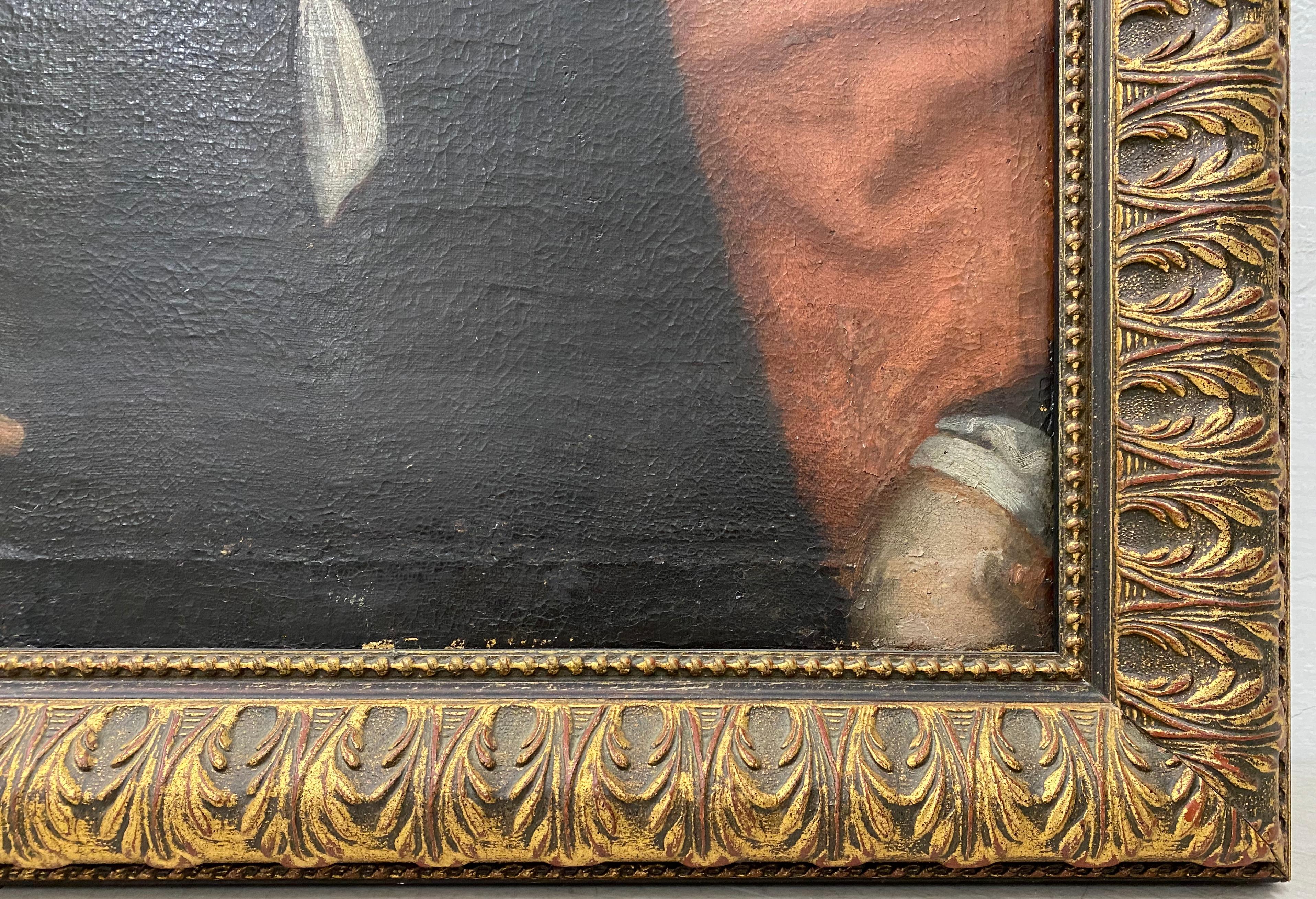 portrait anglais à l'huile du 18ème ou 19ème siècle

Huile originale sur toile

Dimensions de la toile : 26