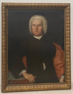 Antique 18th to 19th Century English Oil Portrait 