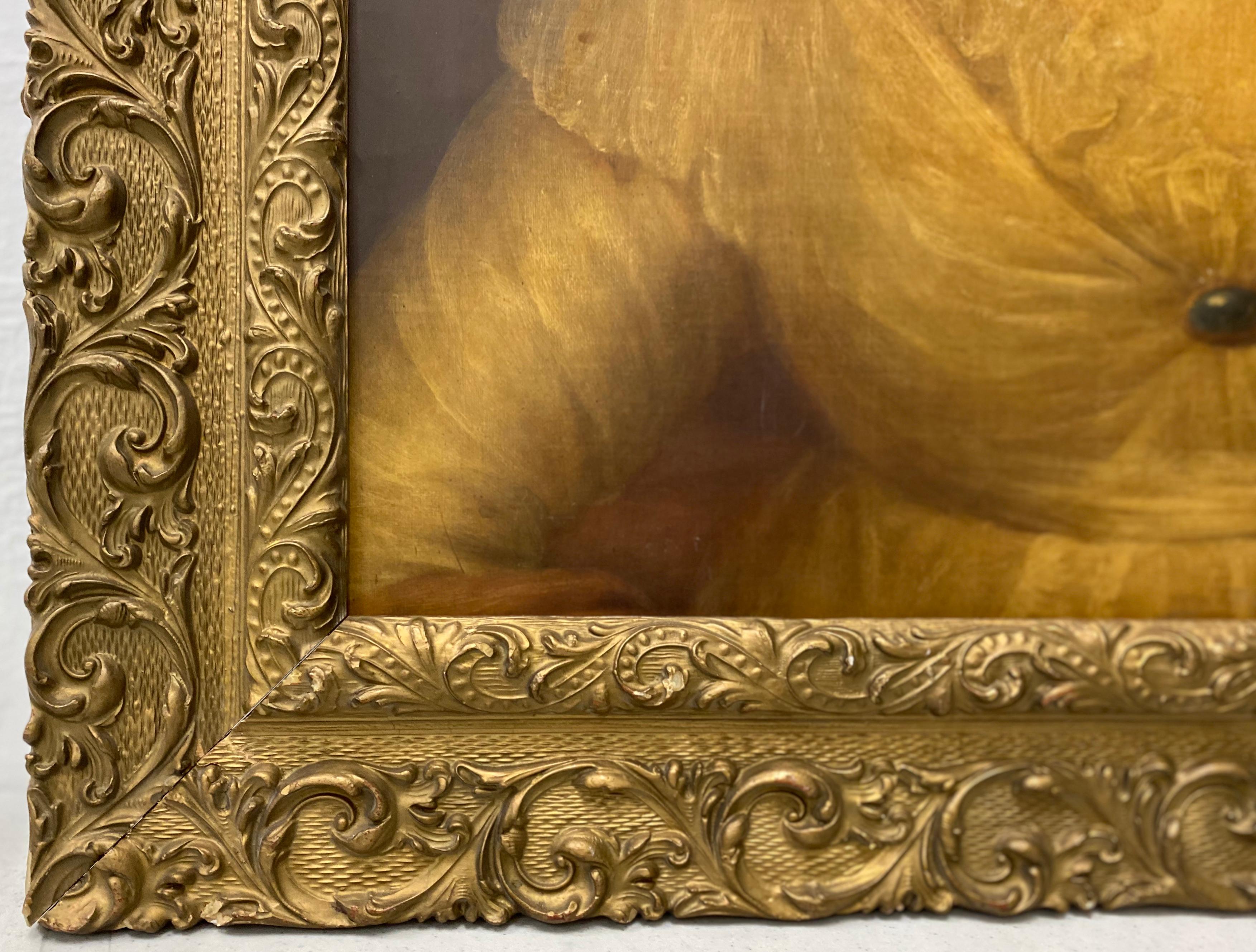 18th to 19th Century Woman in Yellow Original Oil Portrait c.1800

Original oil on linen over board

The frame is not period to the painting, but still looks good

Oil painting dimensions 21.5