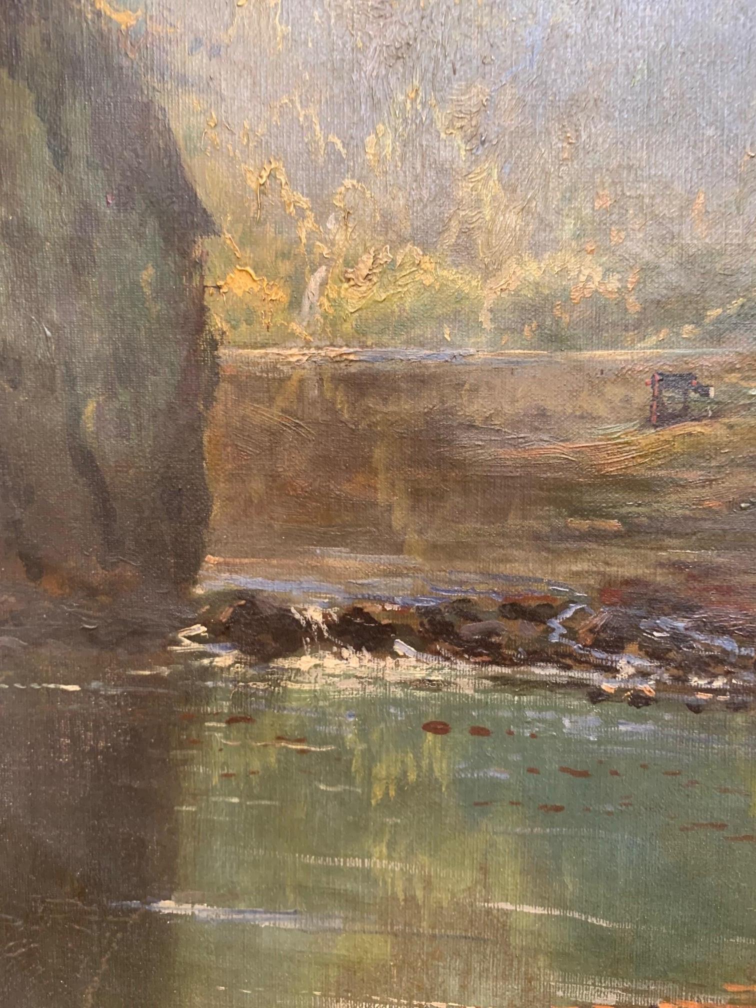 antique landscape paintings
