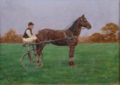 1903 Oil - Horse and Jockey