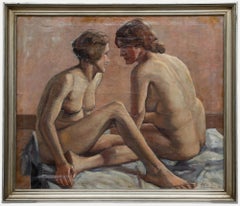 1928 Oil - Nude Group