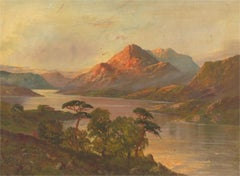 1934 Oil - Mountain Sunset
