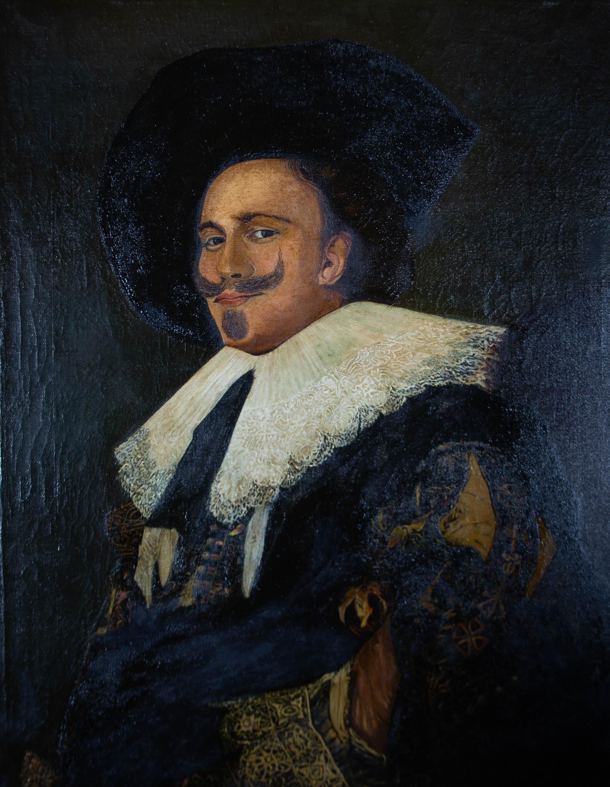 1937 Petróleo - El caballero que ríe - Painting de Unknown
