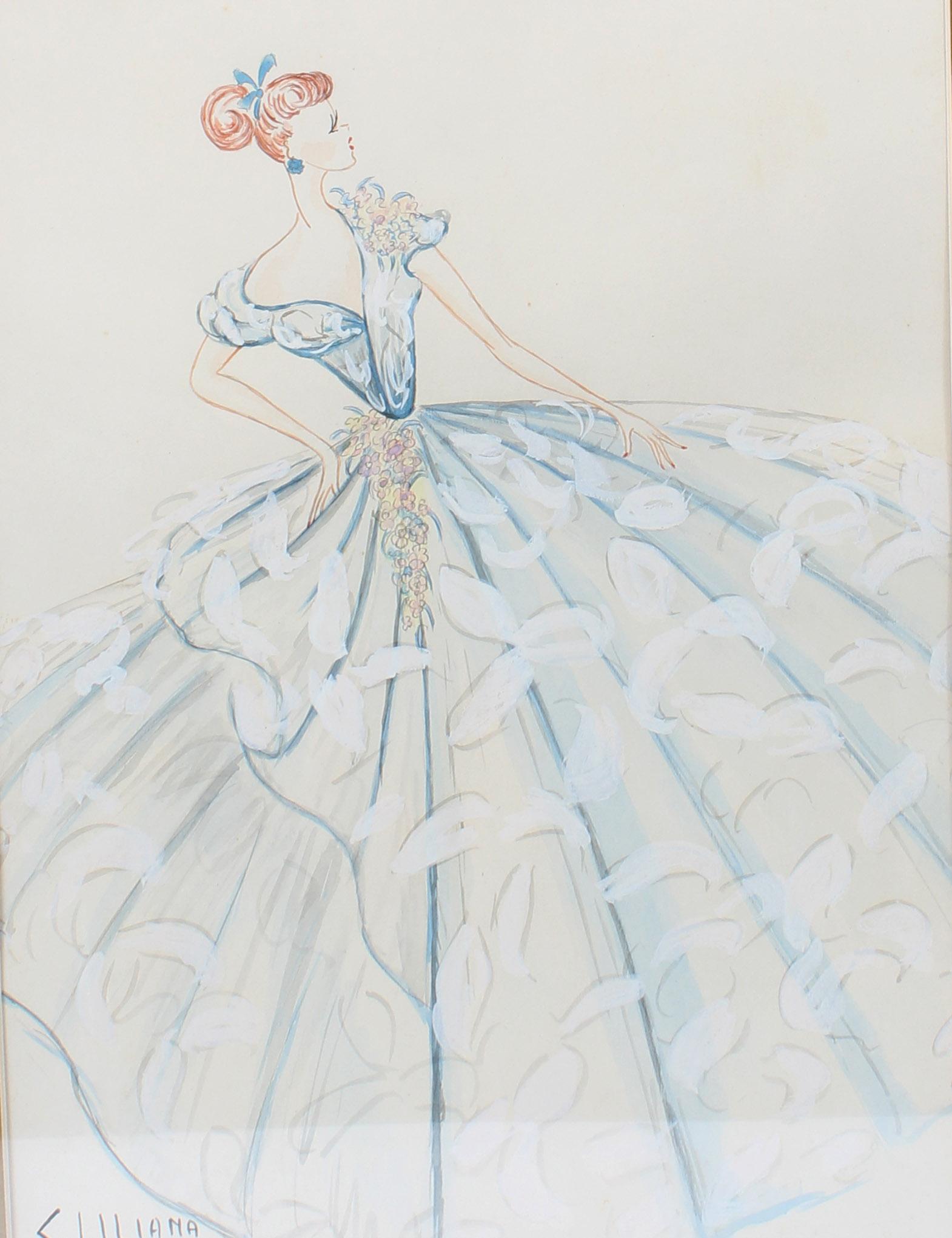 Disegni di moda anni '50 in vendita 5