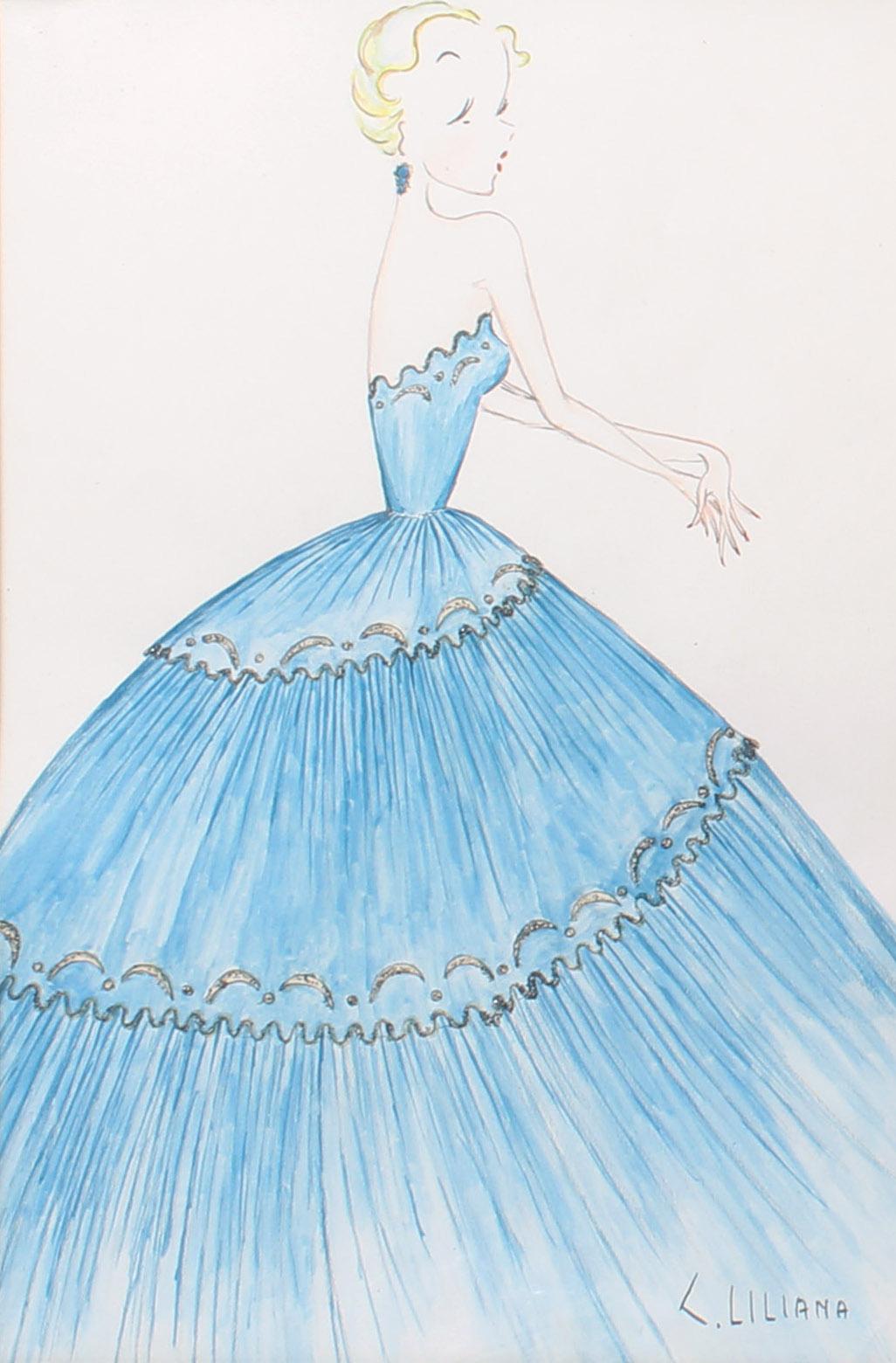 Disegni di moda anni '50 in vendita 3