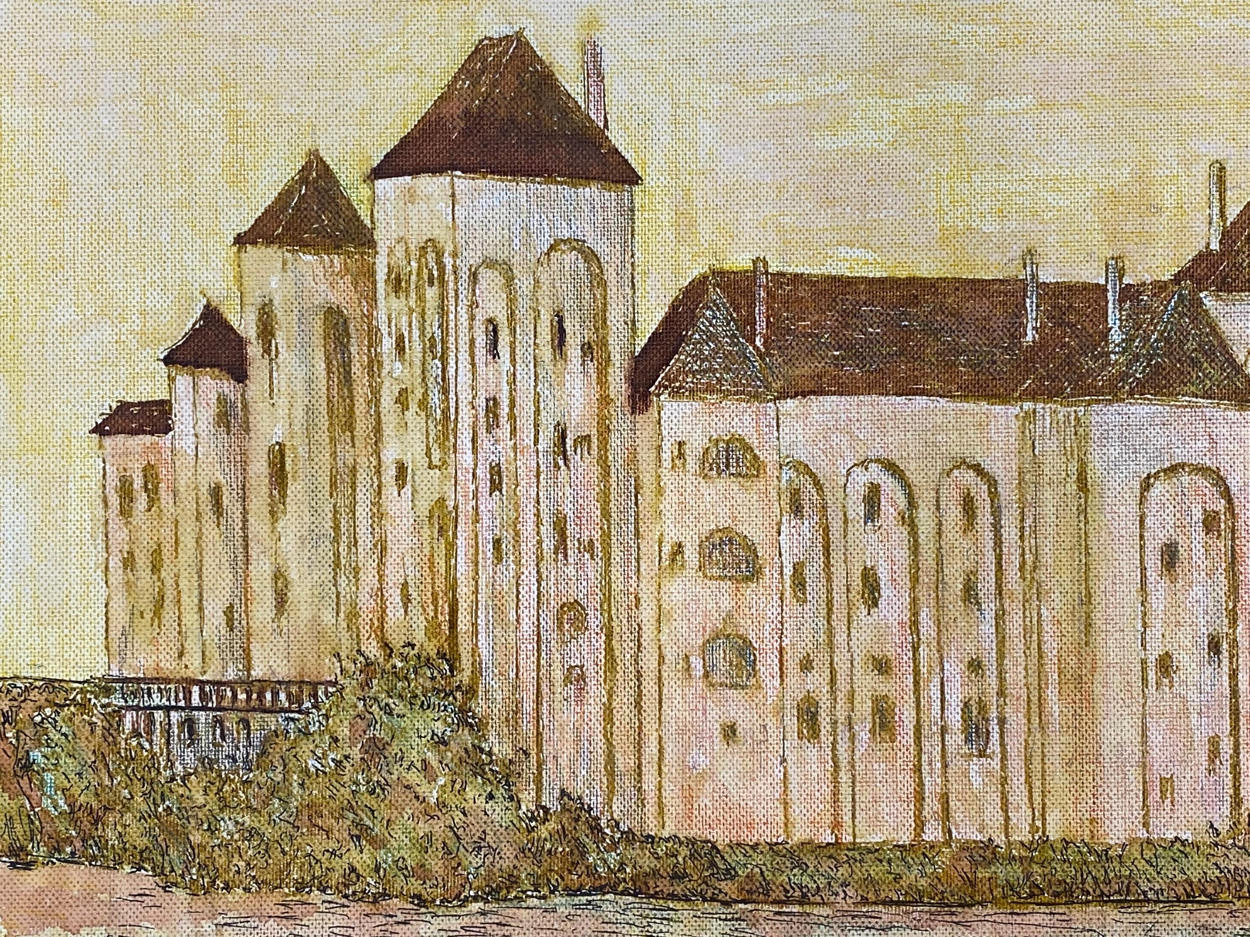 Paesaggio francese
di Bernard Labbe (French mid 20th century)
Pittura originale firmata ad acquerello/guazzo su tavola
Dimensioni: 15 x 18 pollici
Condit: molto buone e pronte per essere gustate. 

Provenienza: Atelier/studio dell'artista, Francia
