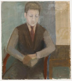 1952 Öl - Porträt von Hans von Brandt