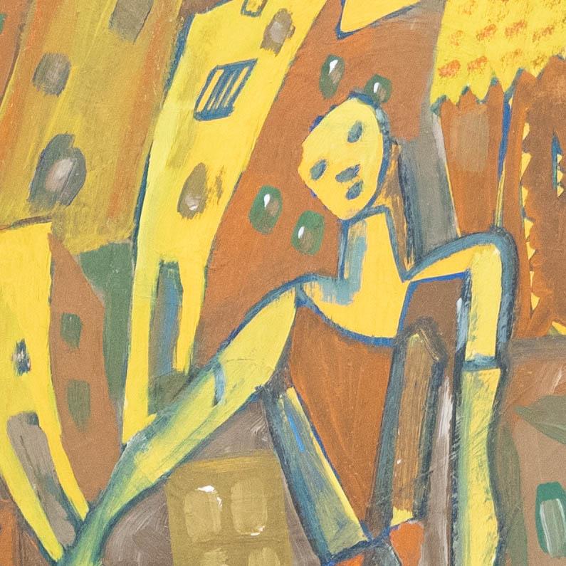 1957 Oil - Tre sono una folla 1