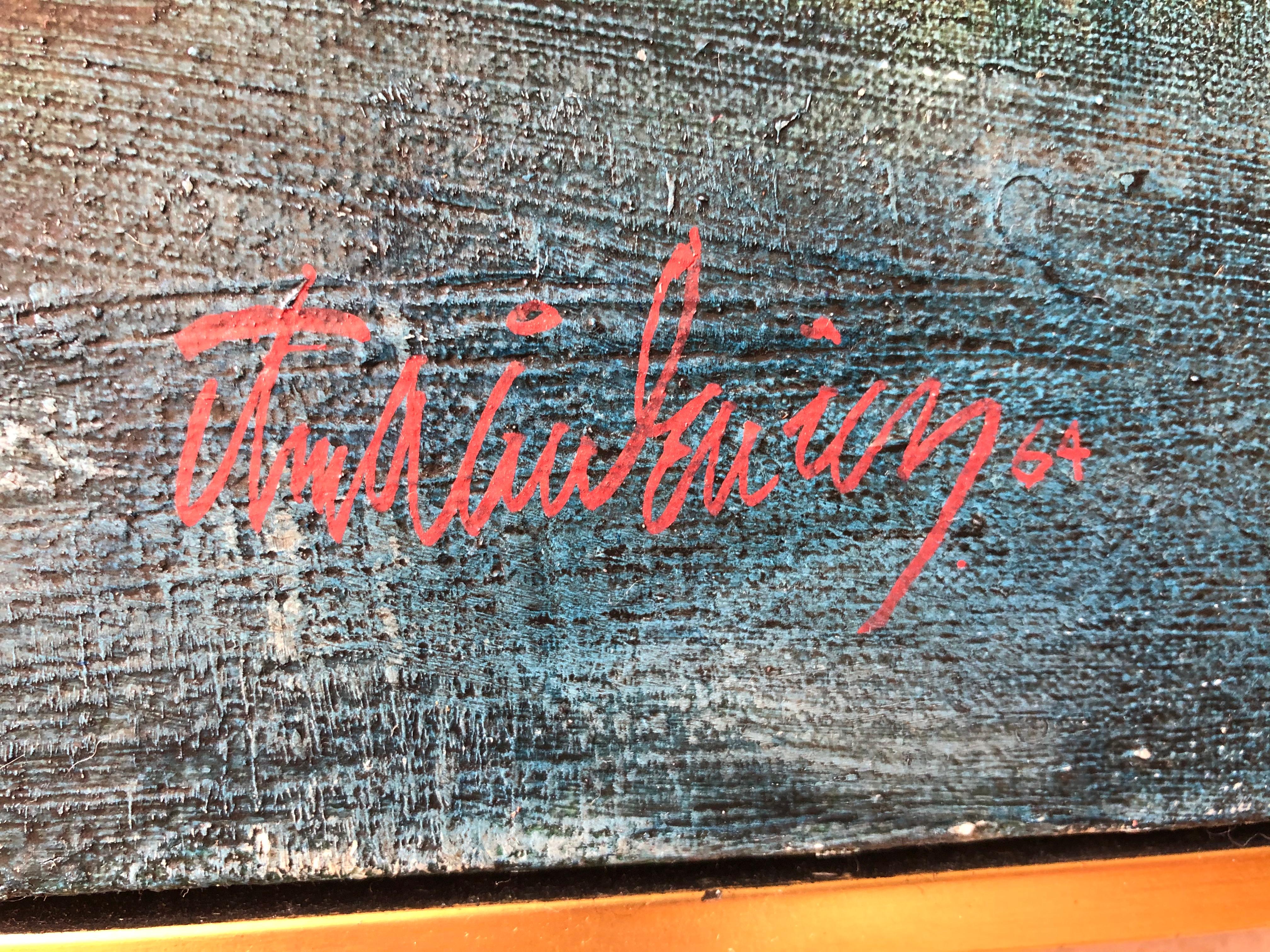 1964 Moderne städtische Straßenszene im Angebot 1