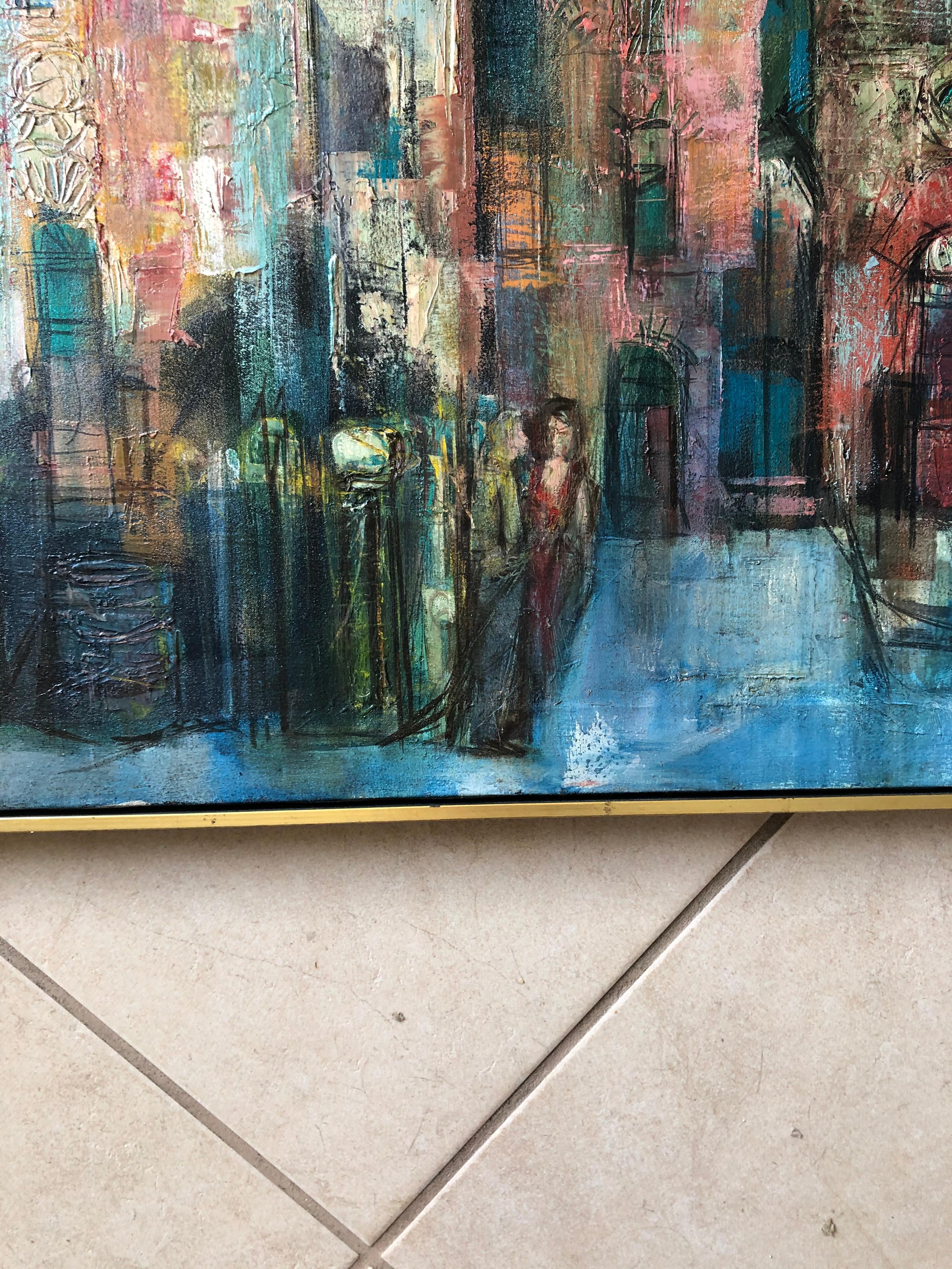 1964 Modern Urban street Scene For Sale 3