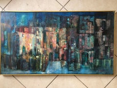 1964 Modern Urban street Scene