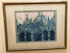1968 mystery, Venice Italy Painting