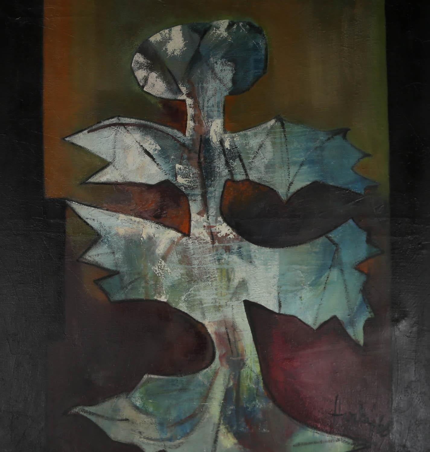 Forme naturelle de l'huile, 1968 - Painting de Unknown