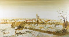 Huile - Hills Around Lorca, 1970