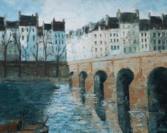 1975 Oil - Winter Canal