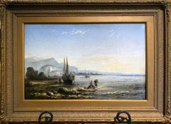 19th c. English Marine Oil Painting - British School