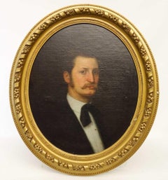 19th Century American School Portrait of a Gentleman