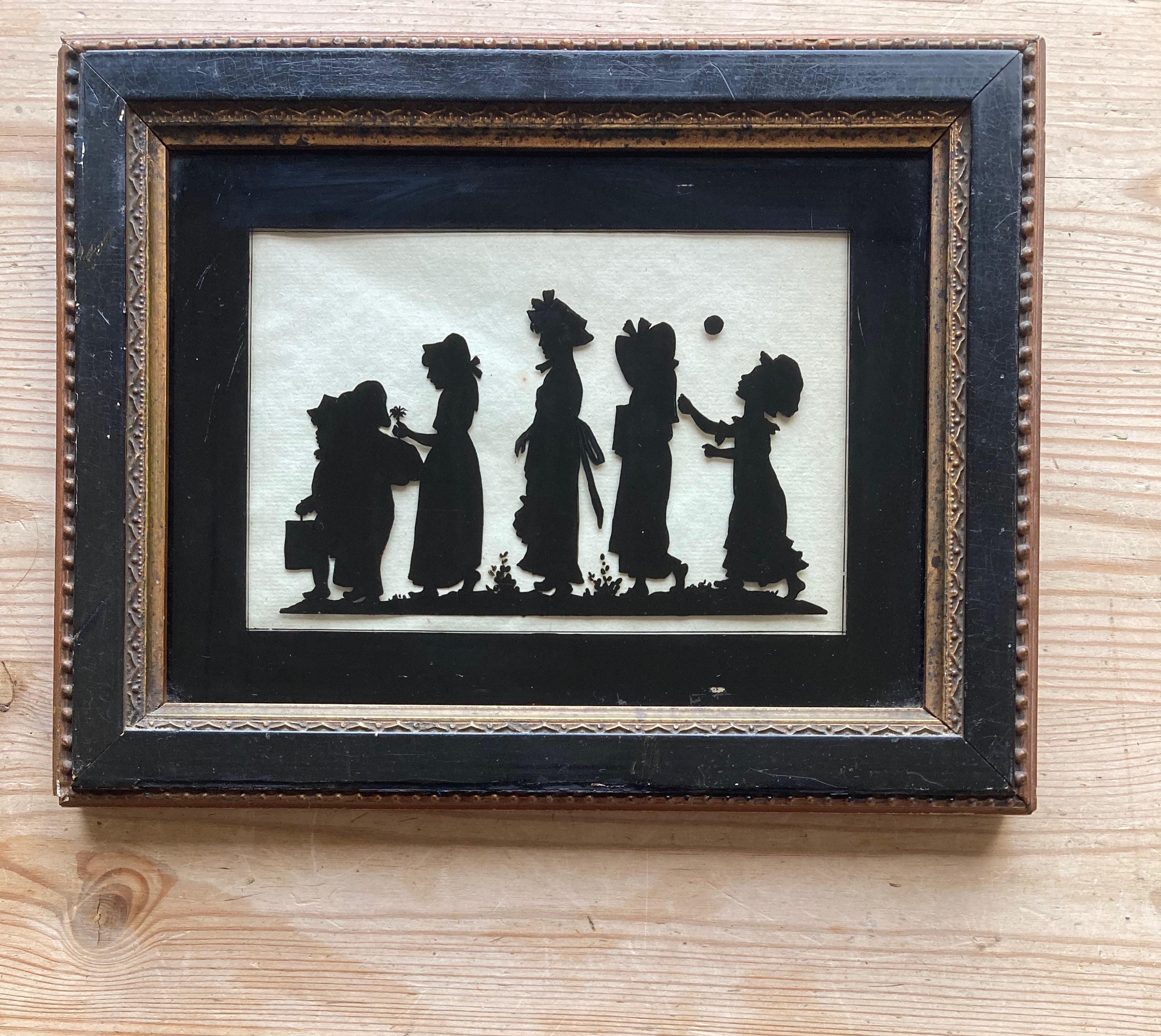 antique silhouette pictures
