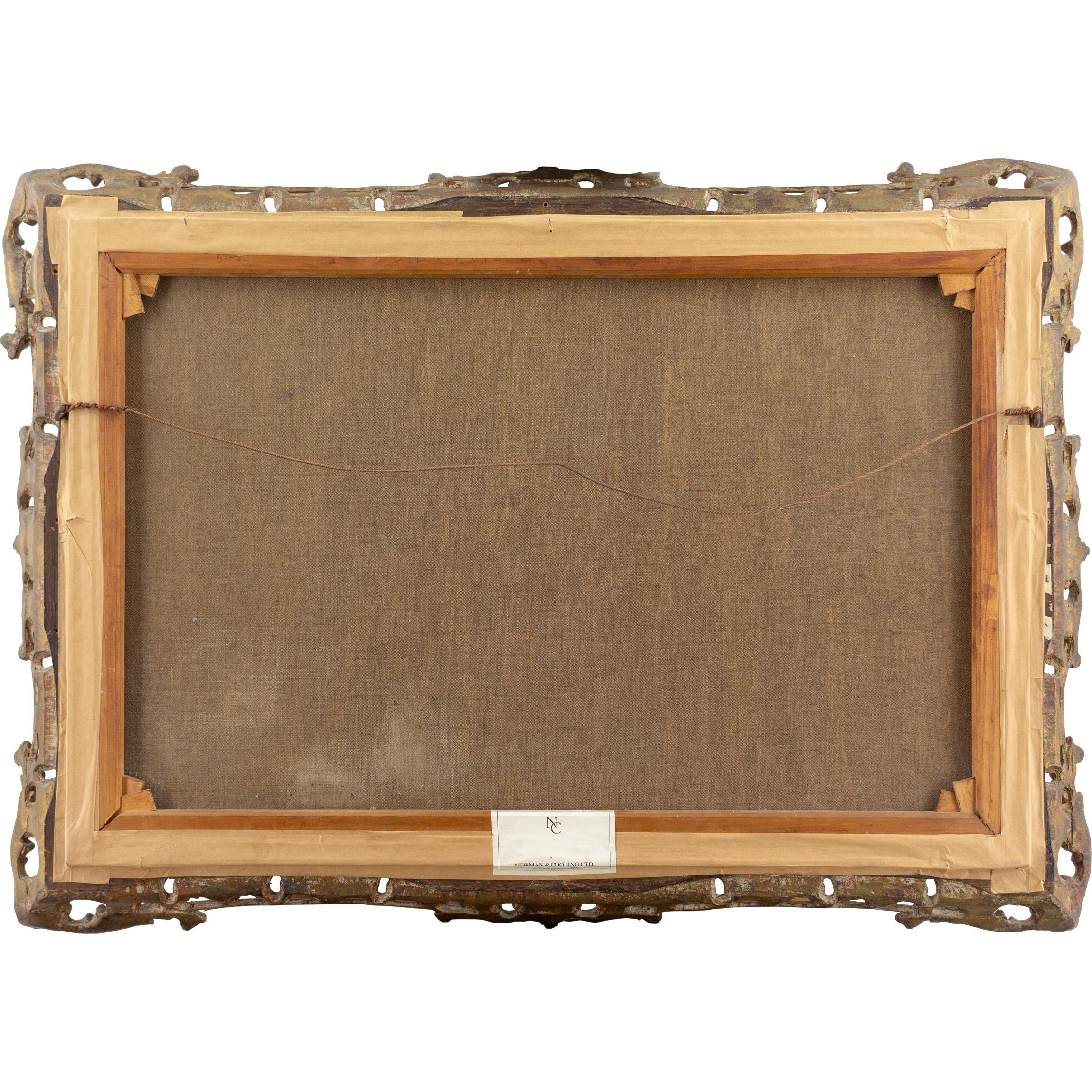 19th-Century Barbizon Painting, River Landscape, Fontainebleau en vente 5