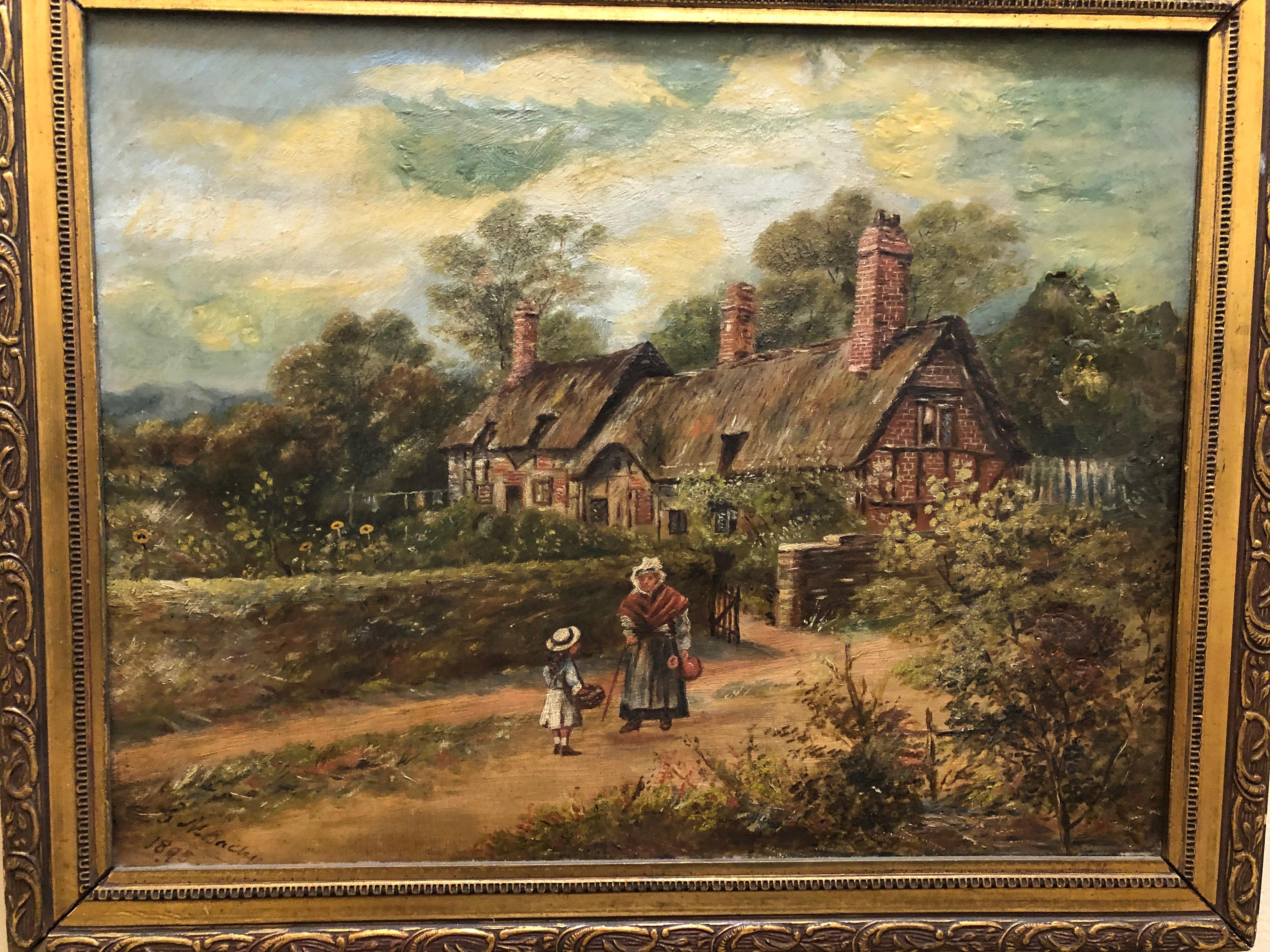 Unknown Landscape Painting - 19th Century British School