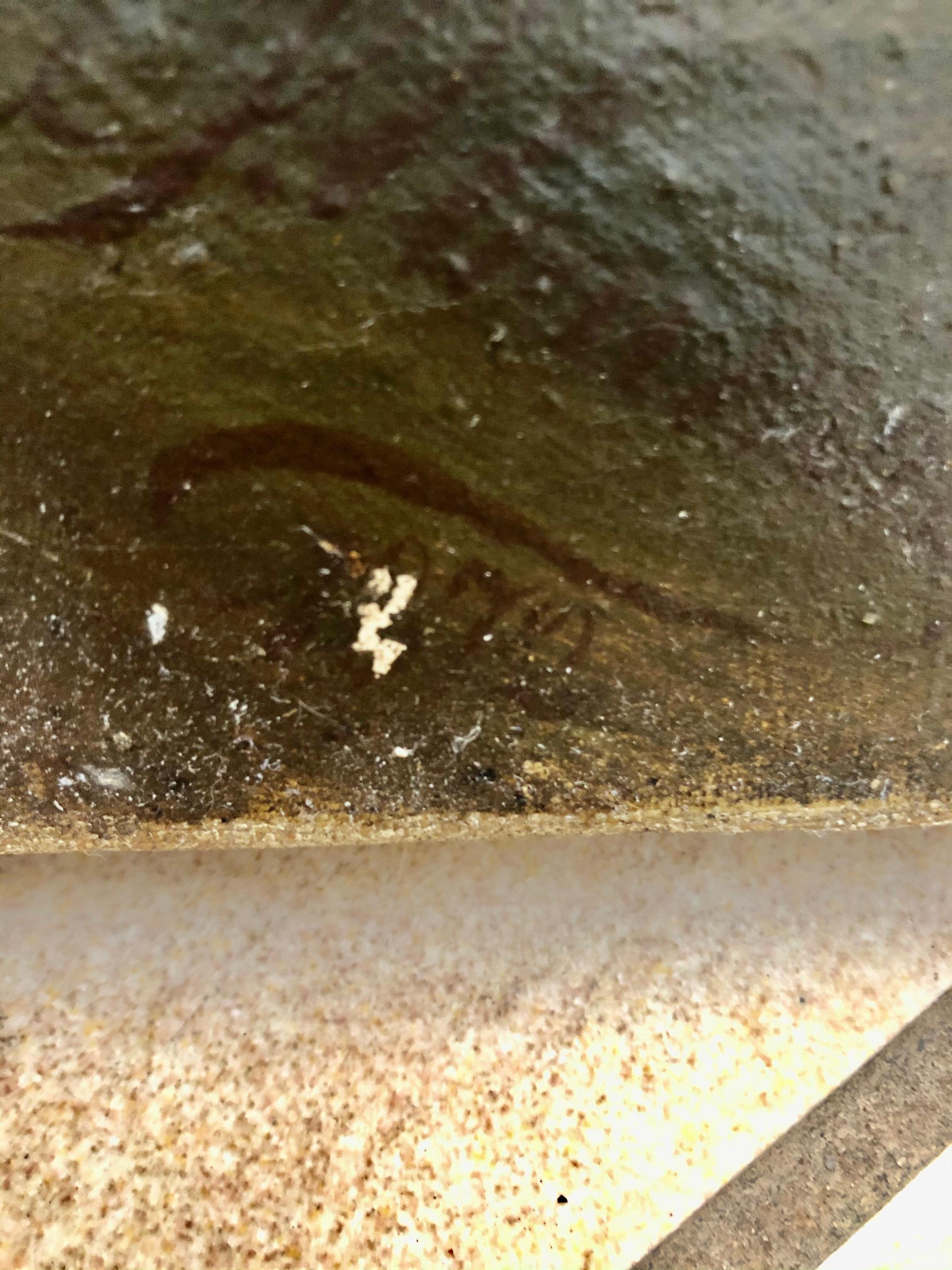 Portrait d'enfant et de chien du 19e siècle en vente 1