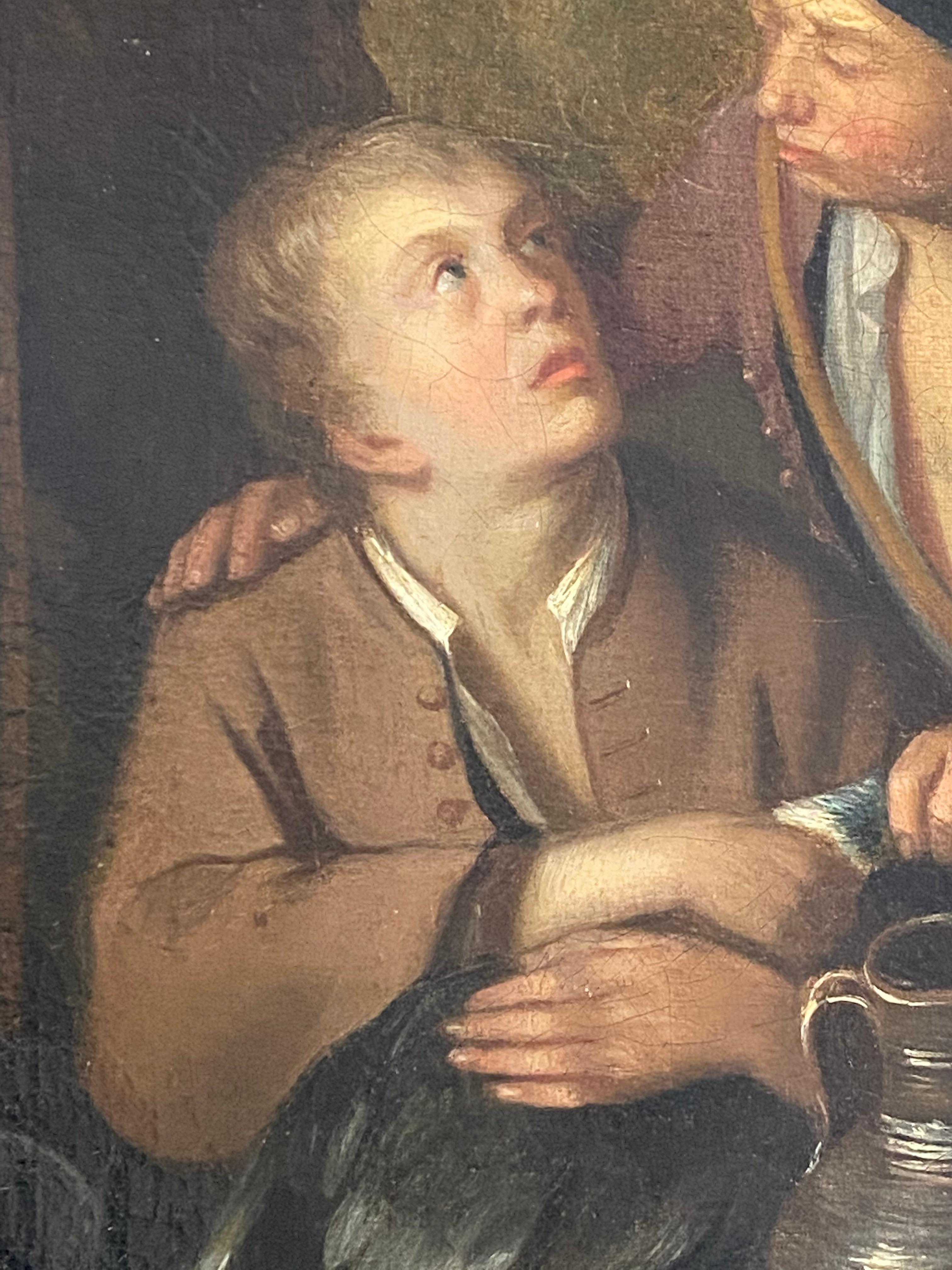 19th Century Dutch School Oil Painting  1