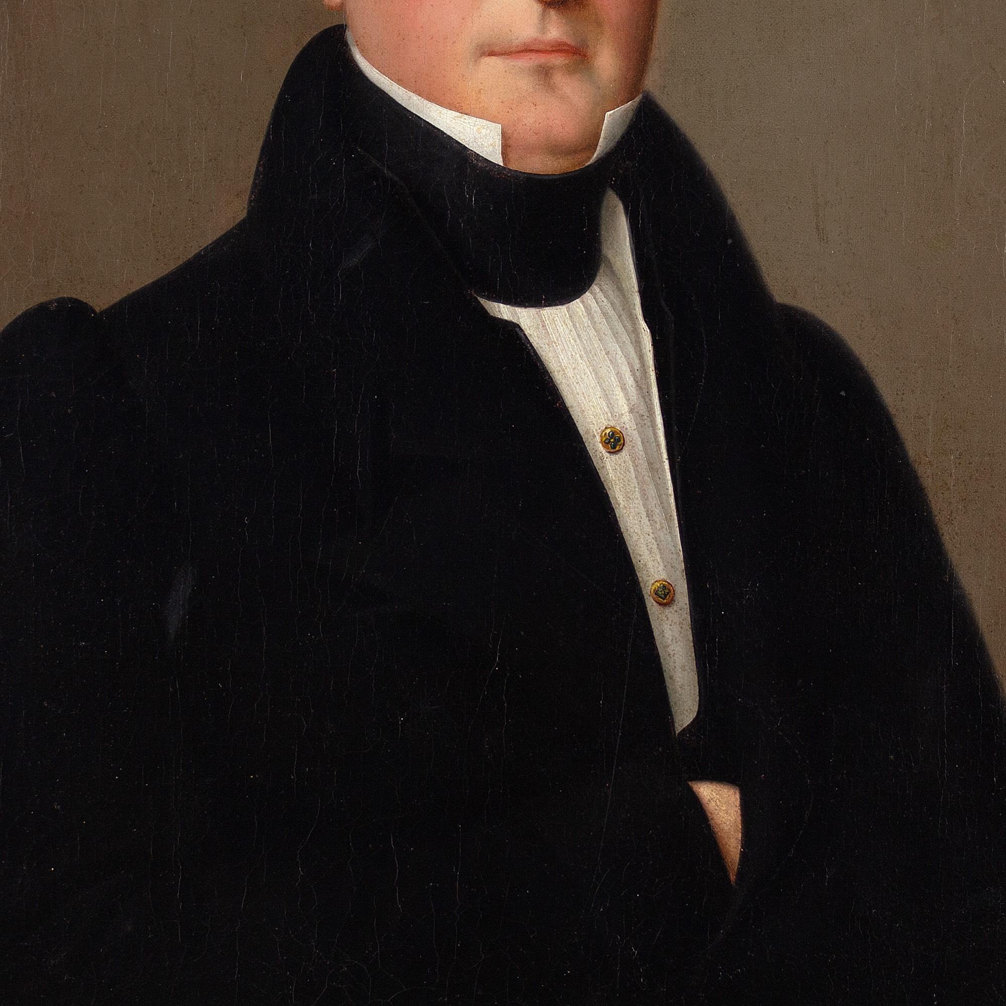 19th-Century English School, Portrait Of A Gentleman 3